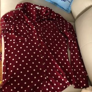 Gently worn express button down